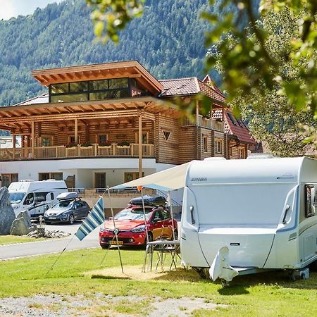 Camping Dreilaendereck Blockhuetten & Apartments Ried im Oberinntal Exteriér fotografie