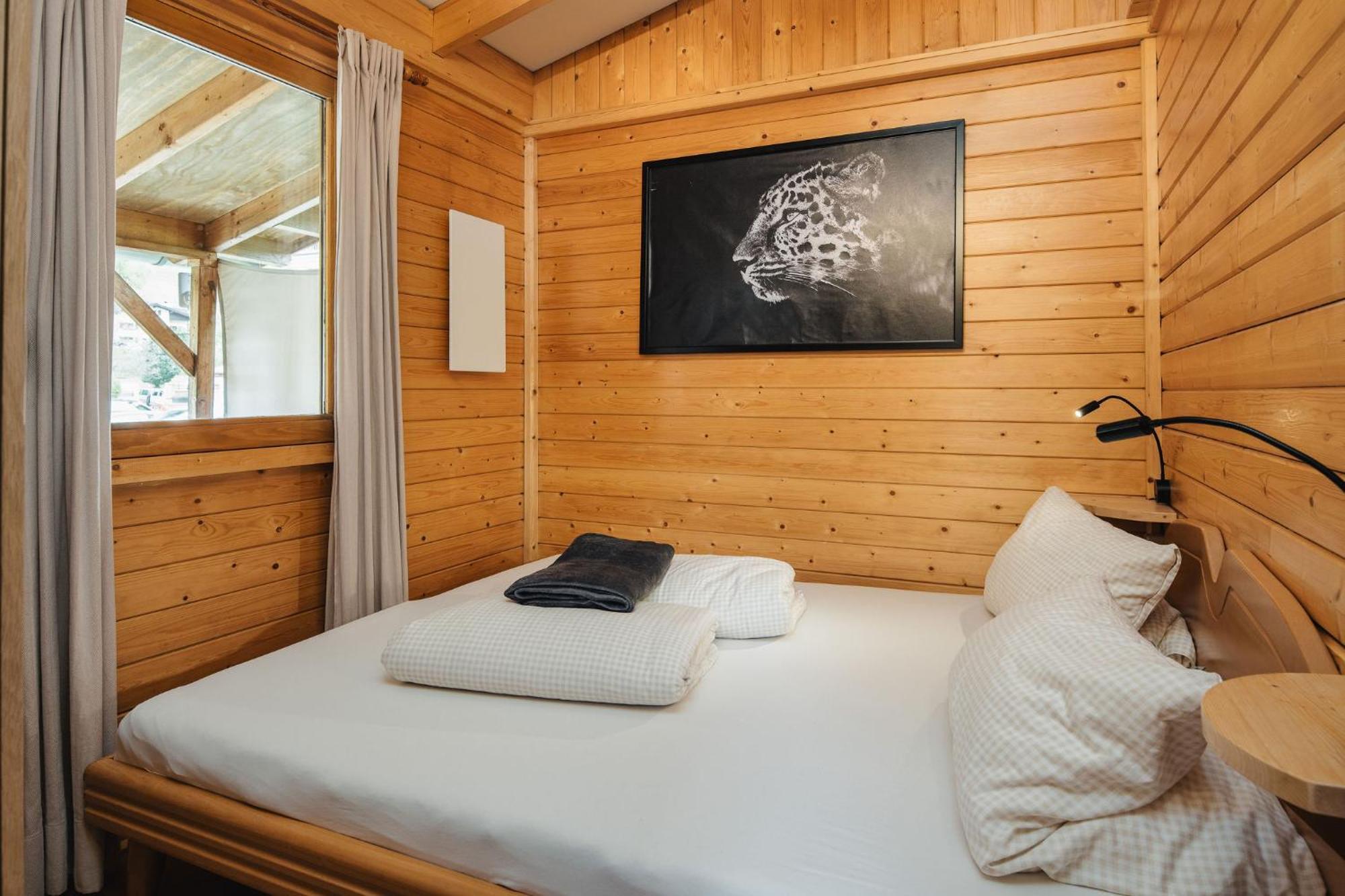 Camping Dreilaendereck Blockhuetten & Apartments Ried im Oberinntal Exteriér fotografie