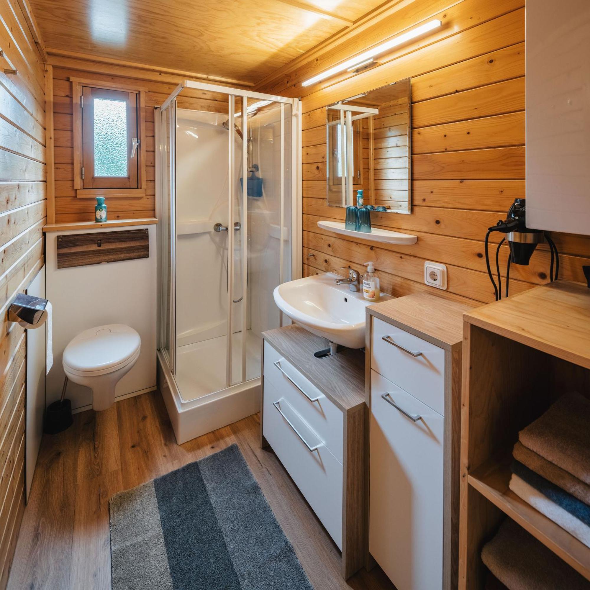 Camping Dreilaendereck Blockhuetten & Apartments Ried im Oberinntal Exteriér fotografie